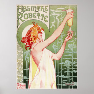 1896 Absinthe Robette Poster