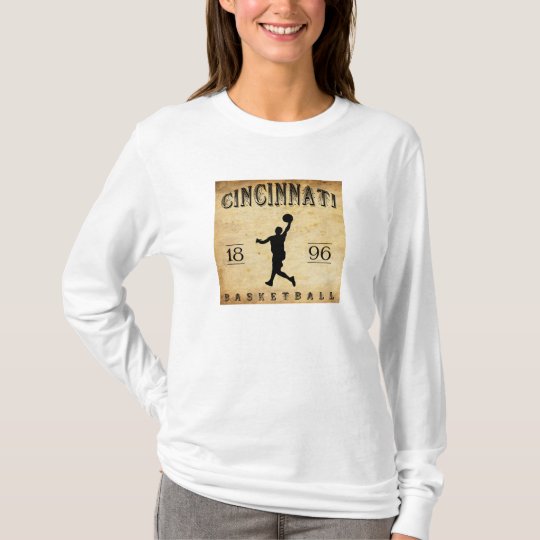 1896 Cincinnati Ohio Basketball T-Shirt