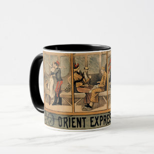 1896 Orient Express musical revue Paris Mug
