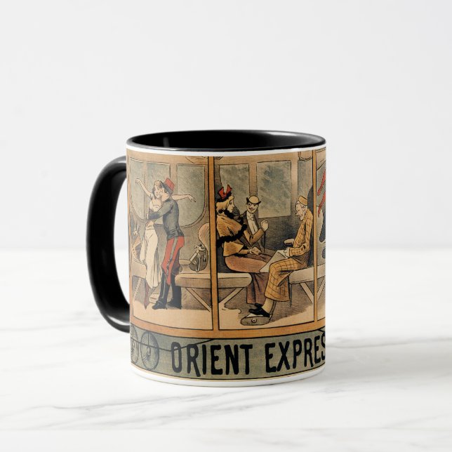 1896 Orient Express musical revue Paris Mug (Front Left)