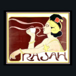 1897 Art Nouveau Rajah Print  by Henri Meunier<br><div class="desc">Beautiful Art Nouveau Advertisement  Henri Meunier</div>