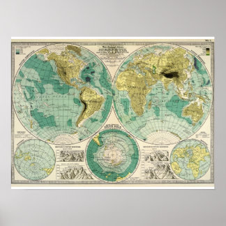 Old World Maps Posters | Zazzle