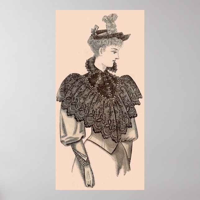 1897 Victorian woman Poster (Front)