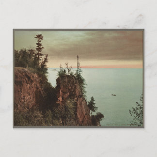 1898 Pulpit Rock, Presque Isle Park Marquette, MI Postcard