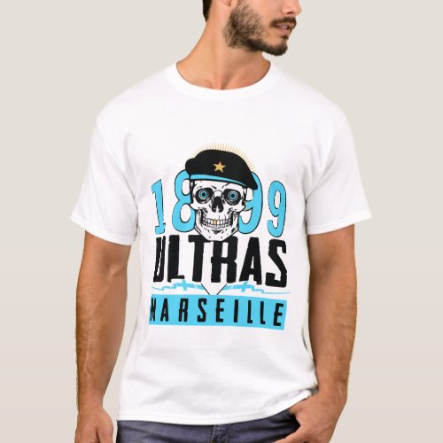 1899 Ultras Marseille Commando ANIME MANGA CARTOON T_Shirt