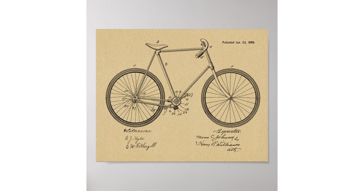 vintage chainless bicycle