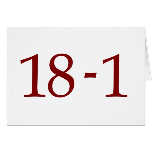 18-1 CARDS (Front Horizontal)