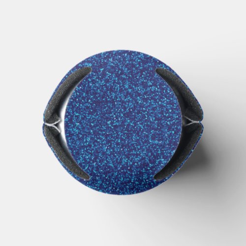 18 Blue Glitter Print Glimmer Sparkles Can Cooler