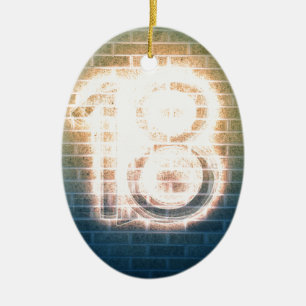 18 CERAMIC ORNAMENT