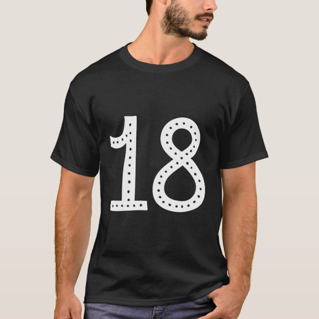 18 Happy B-Day Py T-Shirt (Front)