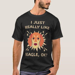 18 I Just Really Like Beagle T-Shirt