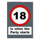 18 is when the Party Starts (Front)