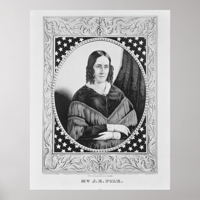 18 Mrs. JK Polk Poster (Front)