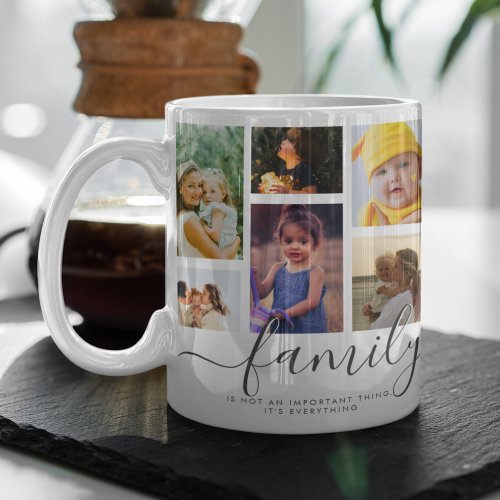 18 Photo Collage Cute Family Love Memory Coffee Mug