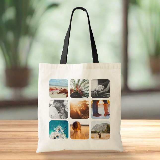 18 Photo Double Sided black Handle Carry Bag (Creator Uploaded)