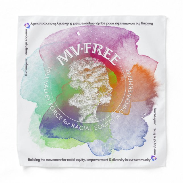 18" Square Bandana (Front)