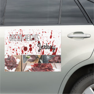 18"x24" Business Announcement Car Magnet Blood Spl