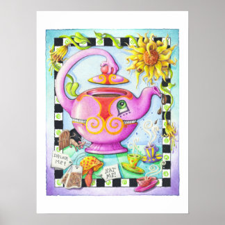 18"X24" POSTER - MAD ABOUT TEA PARTY
