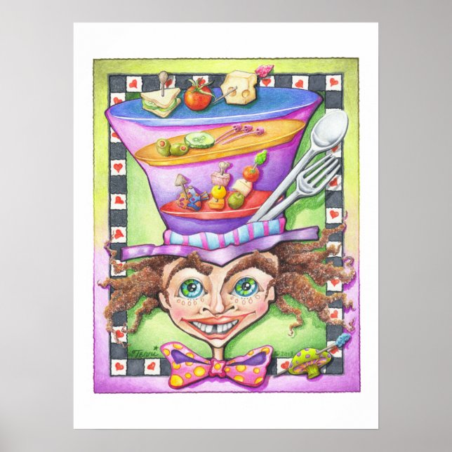 18"X24" POSTER - THE MAD PLATTER (Front)