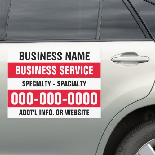 18 X 24 Create Your Own Small Business Car Magnet