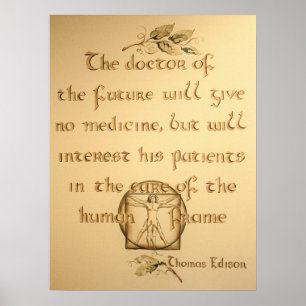 18" x 24" Doctor of the Future Poster