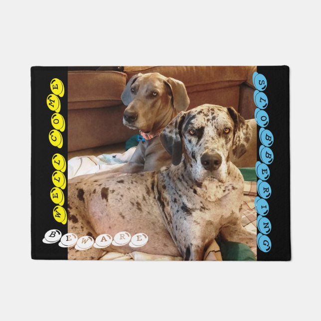 18" x 24" Door Mat GREAT DANES (Front)
