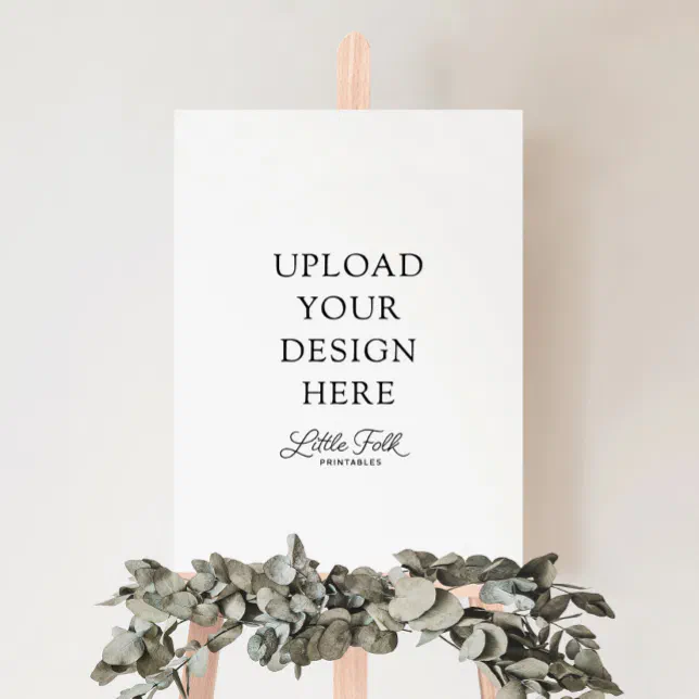 18 x 24" Foam Board Sign Zazzle