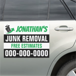 18” x 24” Junk Removal Car Magnet