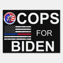 18" x 24" Single sided Cops for Biden