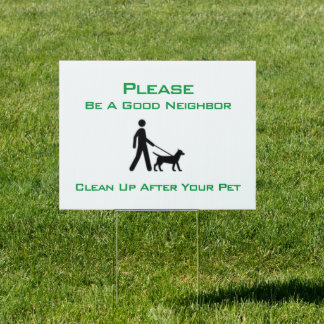 18" x 24" Yard Sign with H Frame