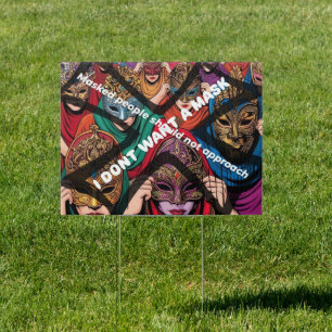 18" x 24" Yard Sign with Wire Stake Stand