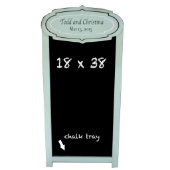 18" x 38" Wedding Chalkboard   (Front)