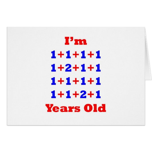 18 Years old! Cards (Front Horizontal)