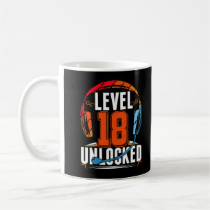 18 Years old Video Gamer Kid Cool Gaming Coffee Mug