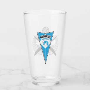 18th Abn. Corps Recondo Beer Glass