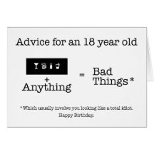 18th Advice Card