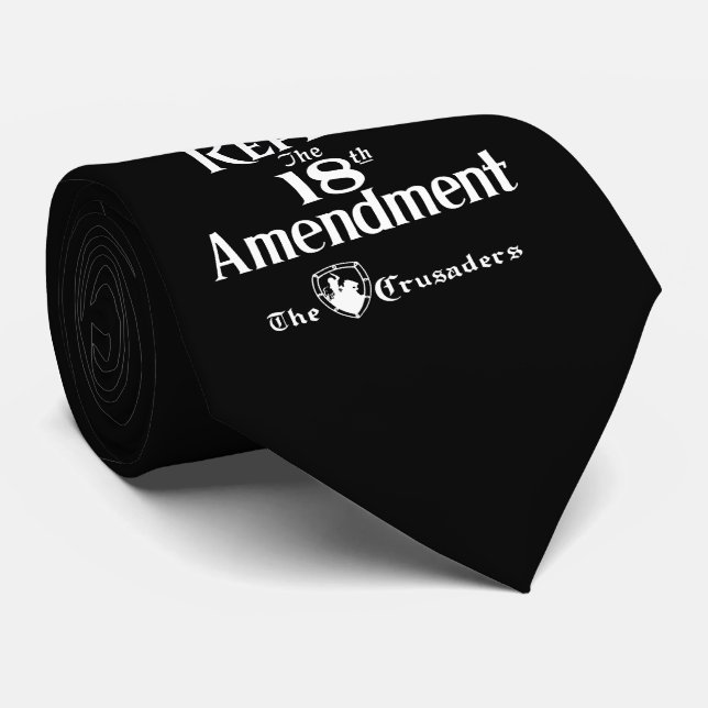 18th Amendment Neck Tie (Rolled)