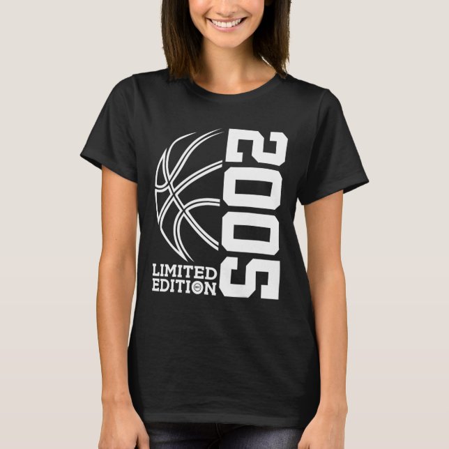 18th Birthday Basketball Limited Edition 2005  T-Shirt (Front)