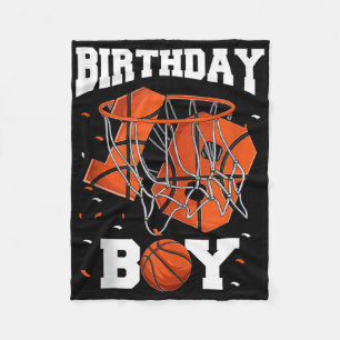 18th Birthday Basketball Shirt Men, Boys 18 Year O Fleece Blanket