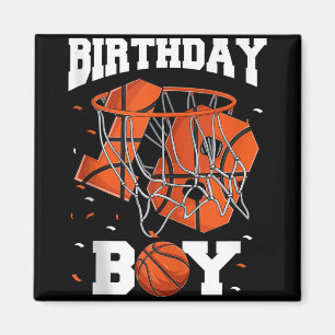 18th Birthday Basketball Shirt Men, Boys 18 Year O Magnet