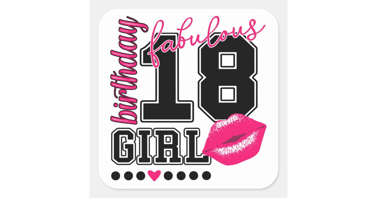 Birthday Girl' Sticker