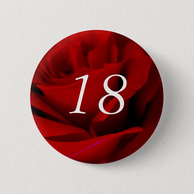 18th Birthday Button (Front)