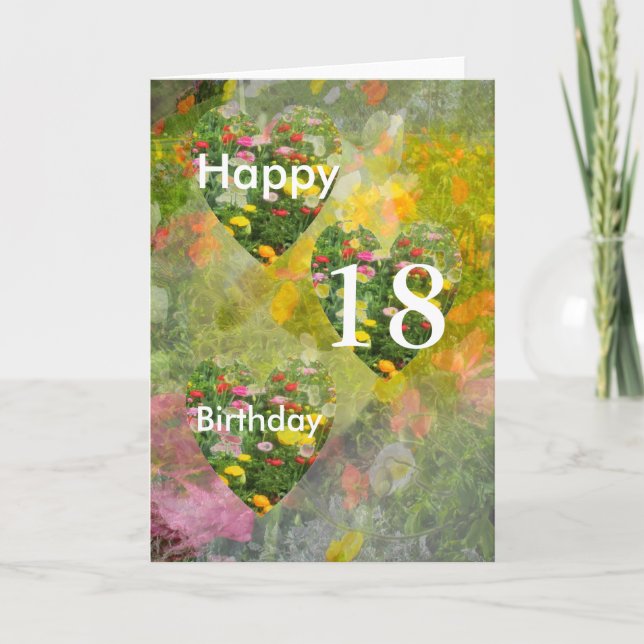 18th Birthday Card (Front)