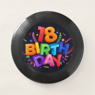 18th Birthday Celebration Wham-O Frisbee