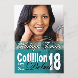 18th Birthday Cotillion Debut Save the Date Photo