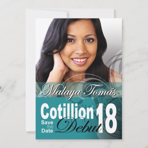 18th Birthday Cotillion Debut Save the Date Photo