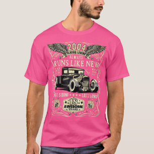 18th Birthday Gift Men Women Born 2004 Funny Hot R T-Shirt