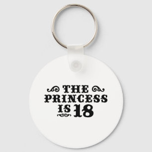 18th Birthday Keychain