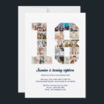 18th Birthday Number 18 Custom Photo Collage Invitation<br><div class="desc">Celebrate your child's momentous 18th Birthday with this cute invitation. It's a personalized photo collage invite that allows you to create a truly unique and memorable design. This customizable template lets you insert your own cherished photos, capturing the precious moments of your kid's year. This invitation is perfect for commemorating...</div>