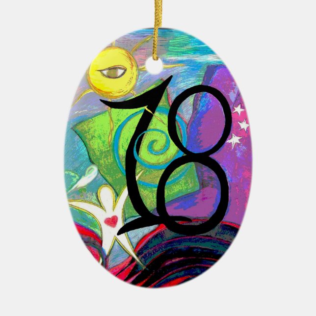 18th Birthday ornament (Front)